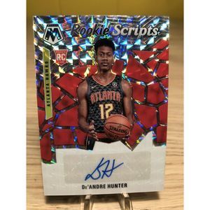 Panini Mosaic Prizm De'Andre Hunter Rookie Auto